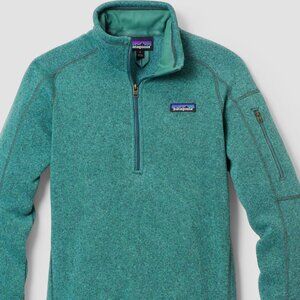 Patagonia Better Sweater Quarter-Zip Fleece Pullover - Women's Teal XS